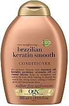 Düfte, Parfümerie und Kosmetik Haarspülung mit Kokosnussöl, Keratinproteinen, Avocadoöl und Kakaobutter - OGX Brazilian Keratin Conditioner