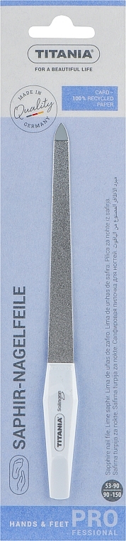 Saphir-Nagelfeile Größe 1040/7 - Titania Soligen Saphire Nail File