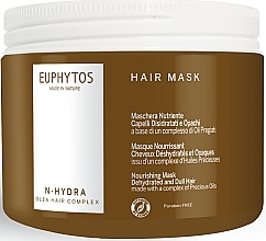 Düfte, Parfümerie und Kosmetik Feuchtigkeitsspendende und pflegende Haarmaske - Euphytos N-Hydra Hair Mask