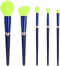 Make-up-Pinsel-Set 5 St. - W7 Glow Getter Neon Makeup Brush Set — Bild N1