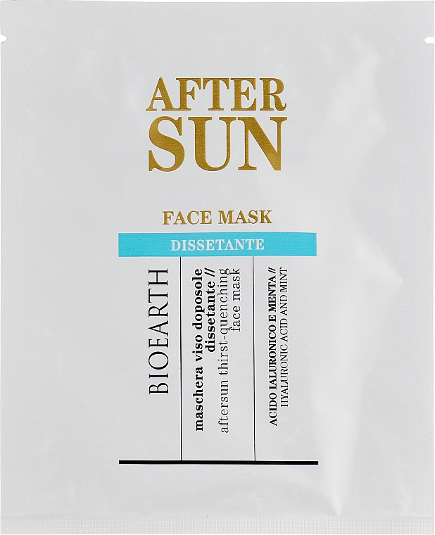 Gesichtsmaske - Bioearth Sun After Sun Face Mask — Bild N1