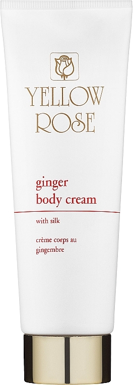 Creme-Milch mit Ingwer- und Seidenprotein - Yellow Rose Ginger Body Cream — Bild N1