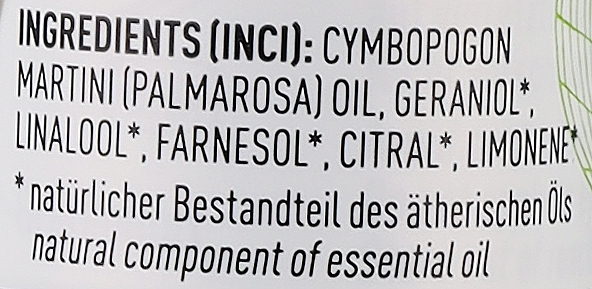 Ätherisches Palmeroseöl - Styx Naturcosmetic Essential Oil  — Bild N2