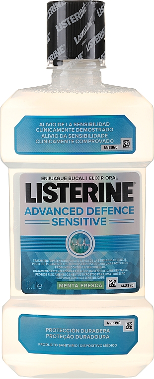 Mundspülung für empfindliche Zähne - Listerine Advanced Defence Sensetive — Bild N1