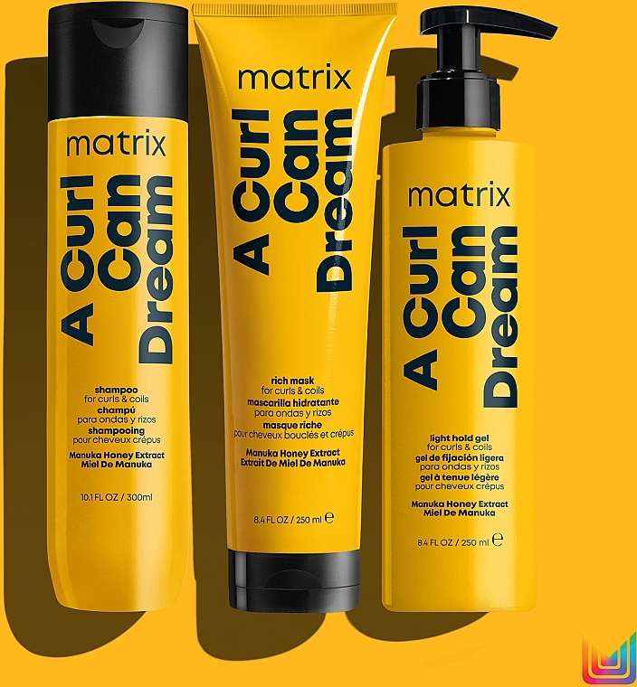 Shampoo für lockiges Haar mit Manuka-Honig-Extrakt - Matrix Total Results A Curl Can Dream Shampoo — Bild N7