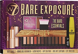 Düfte, Parfümerie und Kosmetik W7 Bare Exposure Gift Set - Make-up Set 6 St.