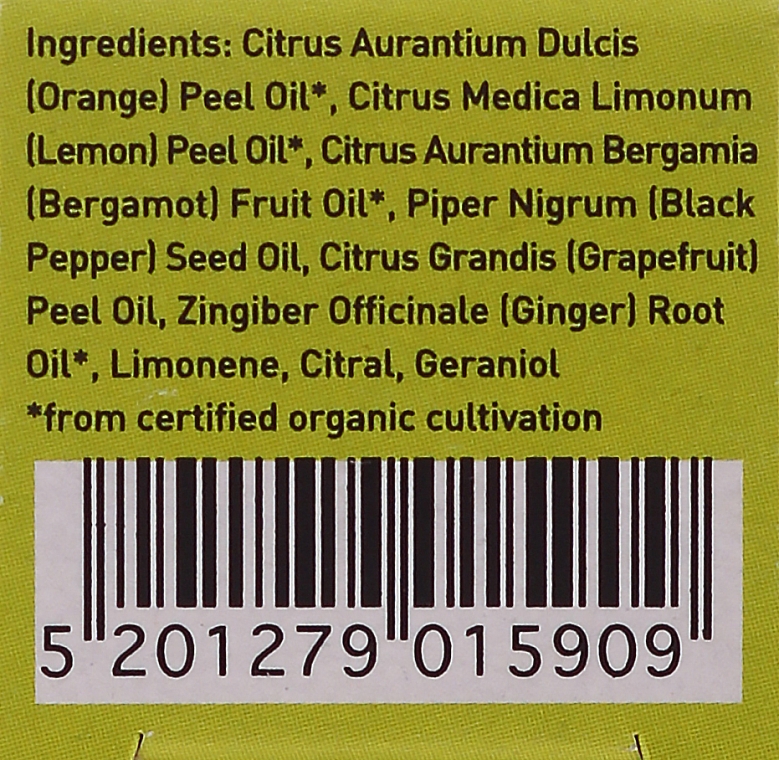 Erfrischende Ölmischung aus Bergamotte, Zitrone und Grapefruit - Apivita Aromatherapy Essential Oil Refresh — Bild N3