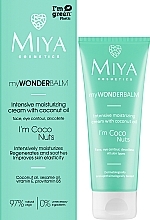 Intensiv feuchtigkeitsspendende Gesichtscreme mit Kokosöl - Miya Cosmetics My Wonder Balm I’m Coco Nuts Face Cream — Bild N2