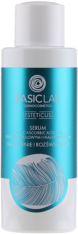 Aufhellendes Gesichtsserum mit Ascorbinsäure 15% - BasicLab Dermocosmetics Esteticus — Bild N6