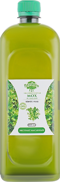 Isländisches Moosextraktöl - Naturalissimo Icelandic Moss Extract Oil — Bild N2