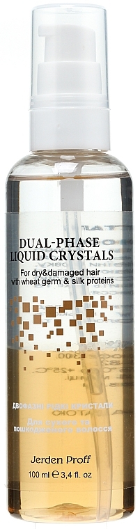 2-Phasen Haarkristalle mit Weizenkeim und Seidenproteinen - Jerden Proff The Two-Phase Liquid Crystal