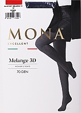 Düfte, Parfümerie und Kosmetik Strumpfhose für Damen Melange 3D 70 Den denim - Mona
