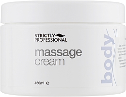 Düfte, Parfümerie und Kosmetik Massagecreme - Strictly Professional Body Care Massage Cream