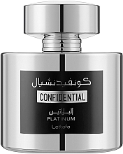 Lattafa Perfumes Confidential Platinum - Eau de Parfum — Bild N1
