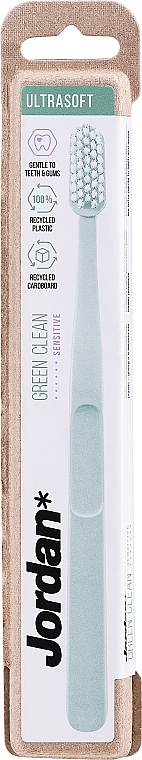 Zahnbürste ultra weich Green Clean hellgrün - Jordan Green Clean Ultrasoft — Bild N1