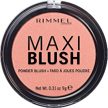 Düfte, Parfümerie und Kosmetik Gesichtsrouge - Rimmel London Maxi Blush Powder Blush