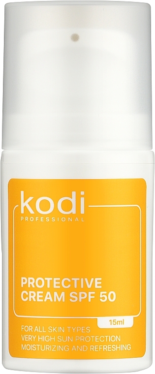 Schützende Feuchtigkeitscreme SPF50 - Kodi Professional Protective Cream SPF50 — Bild N1