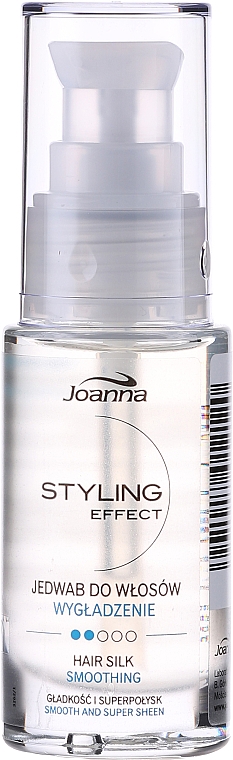 Regenerierende Pflege mit Seide für alle Haartypen - Joanna Styling Effect Hair Silk