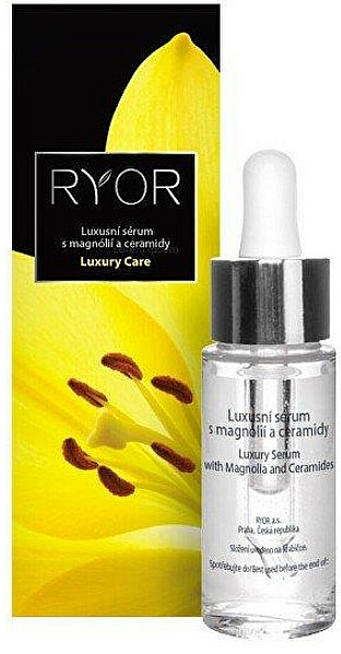Luxuriöses Serum mit Magnolie und Ceramiden - Ryor Luxury Serum With Magnolia And Ceramides — Bild N1