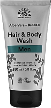 Düfte, Parfümerie und Kosmetik 2in1 Duschgel und Shampoo mit Baobab & Aloe Vera - Urtekram Men Aloe Vera Baobab Hair & Body Wash