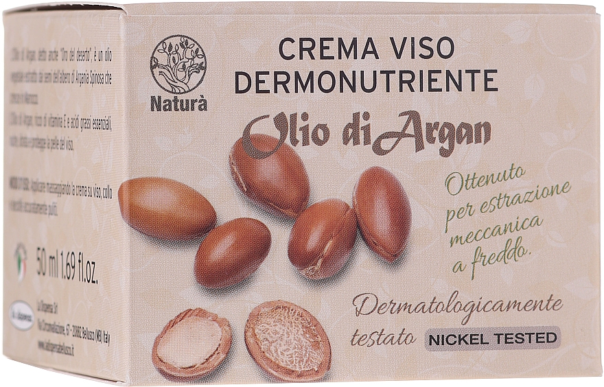 Nährende Gesichtscreme mit Arganöl - Florinda Olio di Argan Face Cream — Bild N1