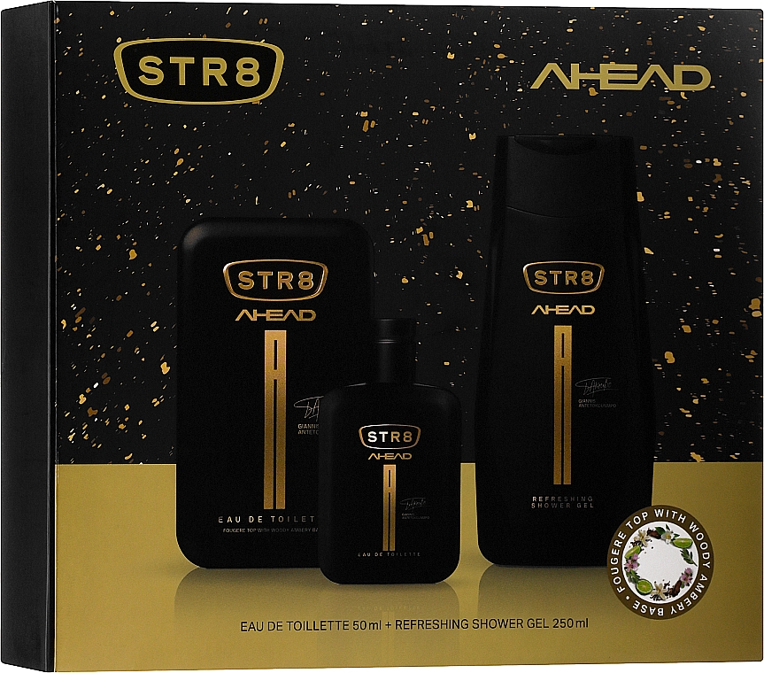 STR8 Ahead - Duftset (Eau de Toilette 50ml + Duschgel 250ml)  — Bild N1