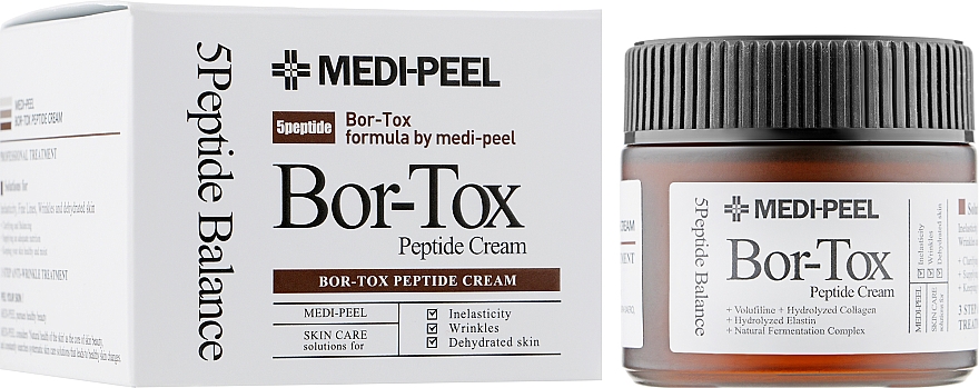 Lifting-Creme mit Peptid-Komplex - Medi Peel Bor-Tox Peptide Cream — Bild N2