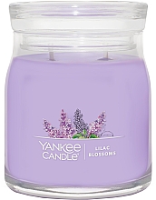 Düfte, Parfümerie und Kosmetik Duftkerze im Glas Lila Blüten mit 2 Dochten - Yankee Candle Lilac Blossoms