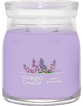 Duftkerze im Glas Lila Blüten mit 2 Dochten - Yankee Candle Lilac Blossoms — Bild N1