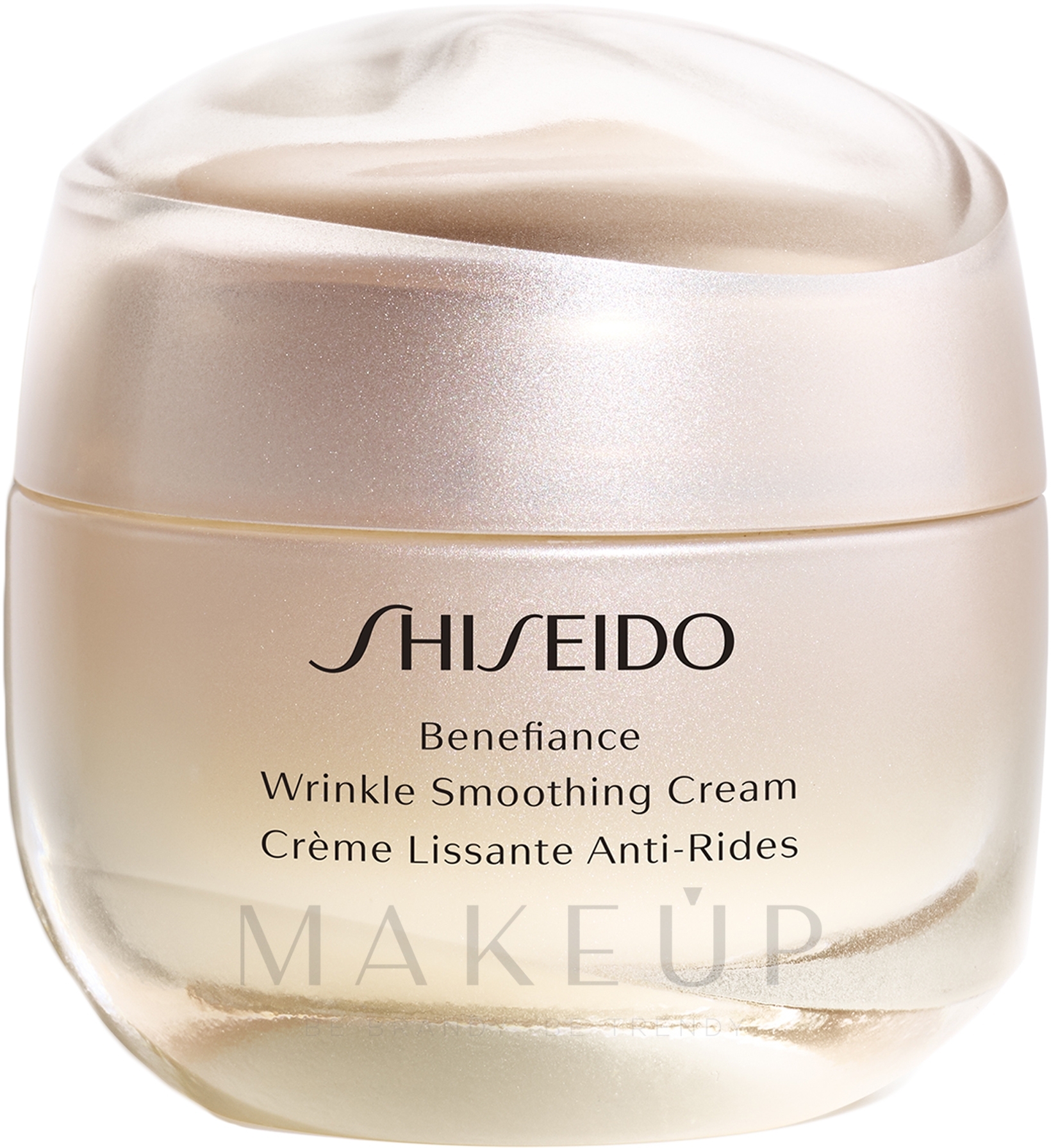 Glättende Anti-Falten Gesichtscreme für den Tag - Shiseido Benefiance Wrinkle Smoothing Cream — Foto 50 ml