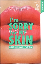 Düfte, Parfümerie und Kosmetik Reinigende Gesichtsmaske mit Rosmarinextrakt - Ultru I'm Sorry For My Skin pH5.5 Jelly Mask Purifying
