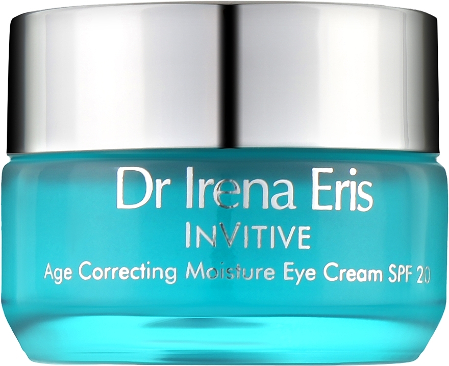 Nachtcreme mit Sojaproteinen und Reis für die Augenpartie - Dr. Irena InVitive Age Correcting Moisture Eye Cream SPF20 — Bild N1