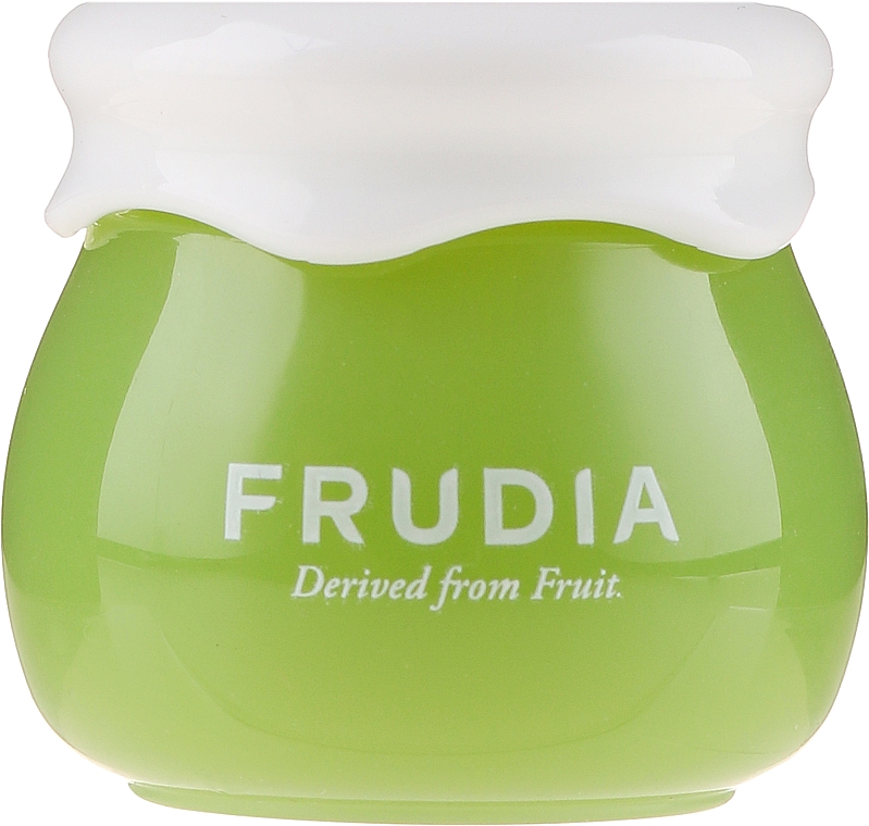 Porenverfeinernde und feuchtigkeitsspendende Gesichtscreme mit grünem Traubenextrakt - Frudia Pore Control Green Grape Cream (Mini) — Bild N2