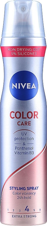 Haarlack "Color Care & Protect" Extra starker Halt - NIVEA Hair Care Color Protection Styling Spray — Bild N1