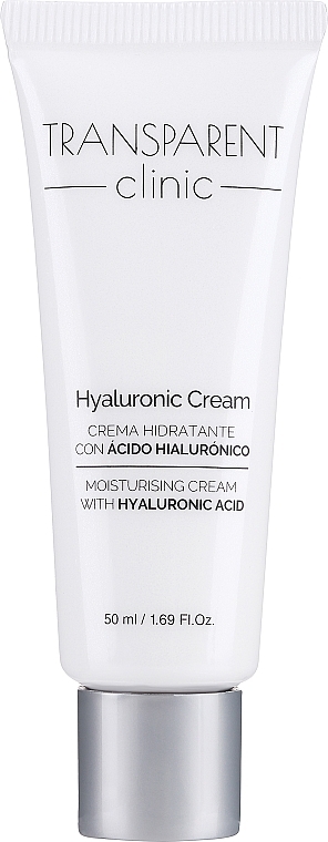 Intensiv feuchtigkeitsspendende Gesichtscreme mit Hyaluronsäure - Transparent Clinic Hyaluronic Cream — Bild N1