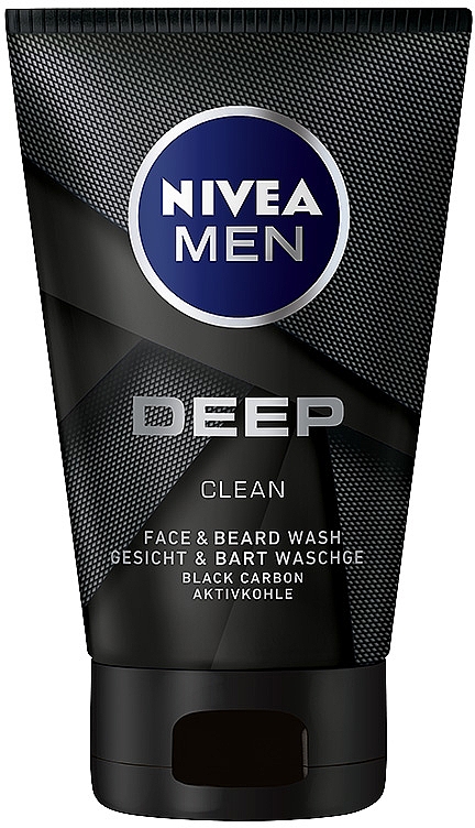 Gesichtsreinigungsgel - Nivea Men Cleaning Wash Gel Deep — Bild N1