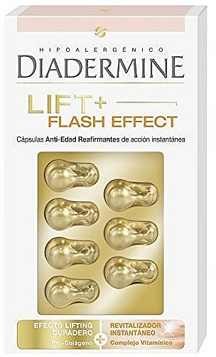 Straffende Anti-Aging Gesichtskapseln mit Lifting-Effekt - Diadermine Lift+ Flash Effect Capsules — Bild N1