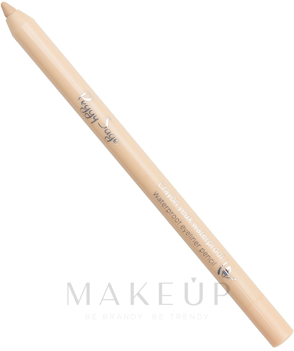 Wasserfester Eyeliner-Stift - Peggy Sage Waterproof Eyeliner Pencil — Bild Beige