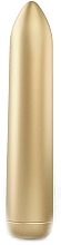 Mini-Vibrator zur Stimulation von Klitoris, Vagina oder Damm - Marc Dorcel Rocket Bullet Gold — Bild N2