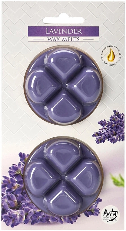 Duftwachs Lavendel - Bispol Aura Wax Melts Lavender — Bild N2
