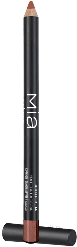 Lippenkonturenstift - Mia Makeup Matita Labbra Lip Pencil — Bild 14 - Brick Red