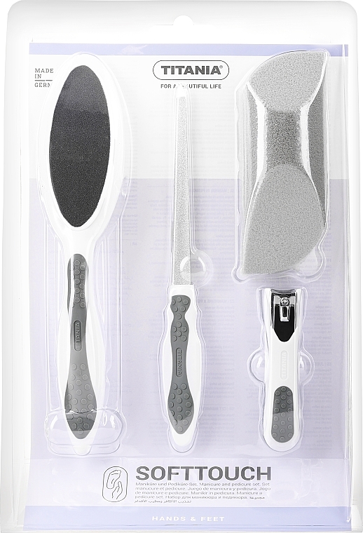 Maniküre- und Pediküre-Set - Titania Softtouch Manicure & Pedicure Set	 — Bild N1