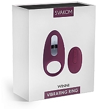 Vibrationsring mit Fernbedienung lila - Svakom Winni — Bild N2