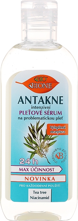 Gesichtsserum mit Azelainsäure und Teebaumöl - Bione Cosmetics Antakne Tea Tree and Azelaic Acid Facial Serum