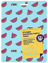 Beruhigende und feuchtigkeitsspendende Gesichtspatches mit Wassermelone, Pfirsich, Zitrone und Kirsche - Patch Holic Sticker Soothing Patch Fruit — Bild N1
