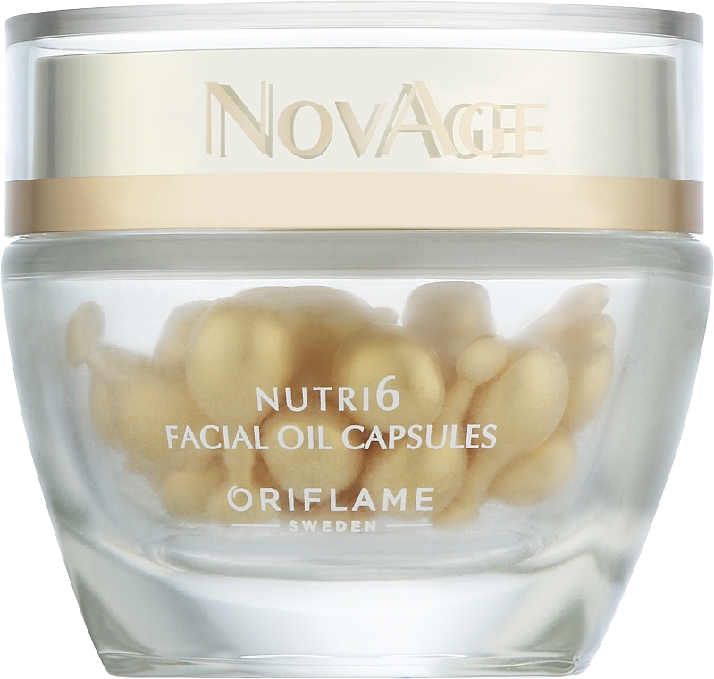 Revitalisierende Gesichtskapseln - Oriflame NovAge Nutri6 Facial Oil Capsules Christmas Edition — Bild N1