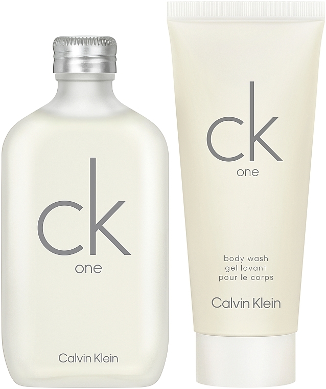 Calvin Klein CK One	 - Duftset (Eau de Toilette 100ml + Duschgel 100ml)  — Bild N1