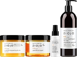 Gesichts- und Körperpflegeset - Ziaja Baltic Home Spa Fit Set (Körpergelee 260ml + Körperserum 400ml + Gesichtscreme 50ml + Körperpeeling 300ml) — Bild N2