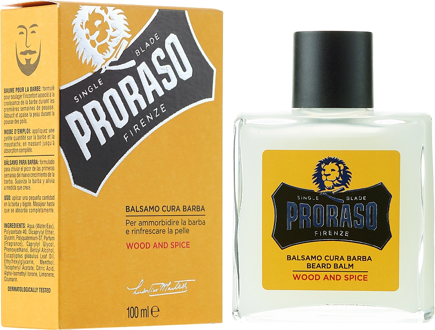 Bartbalsam - Proraso Wood & Spice Beard Balm — Bild N4