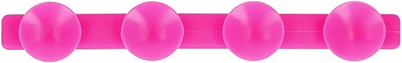 Pinseltrockner aus Silikon pink - Mimo Makeup Brush Drying Rack Hot Pink — Bild N1